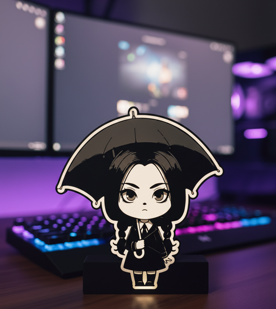 Wednesday Addams Lightbox