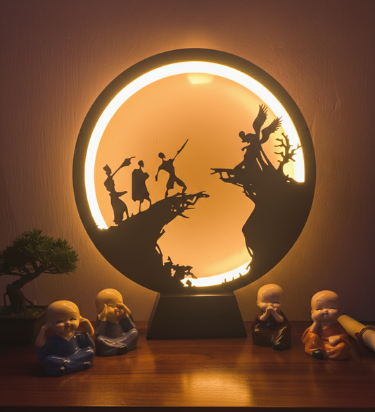 Deathly Hallows Harry Potter Desk Lamp