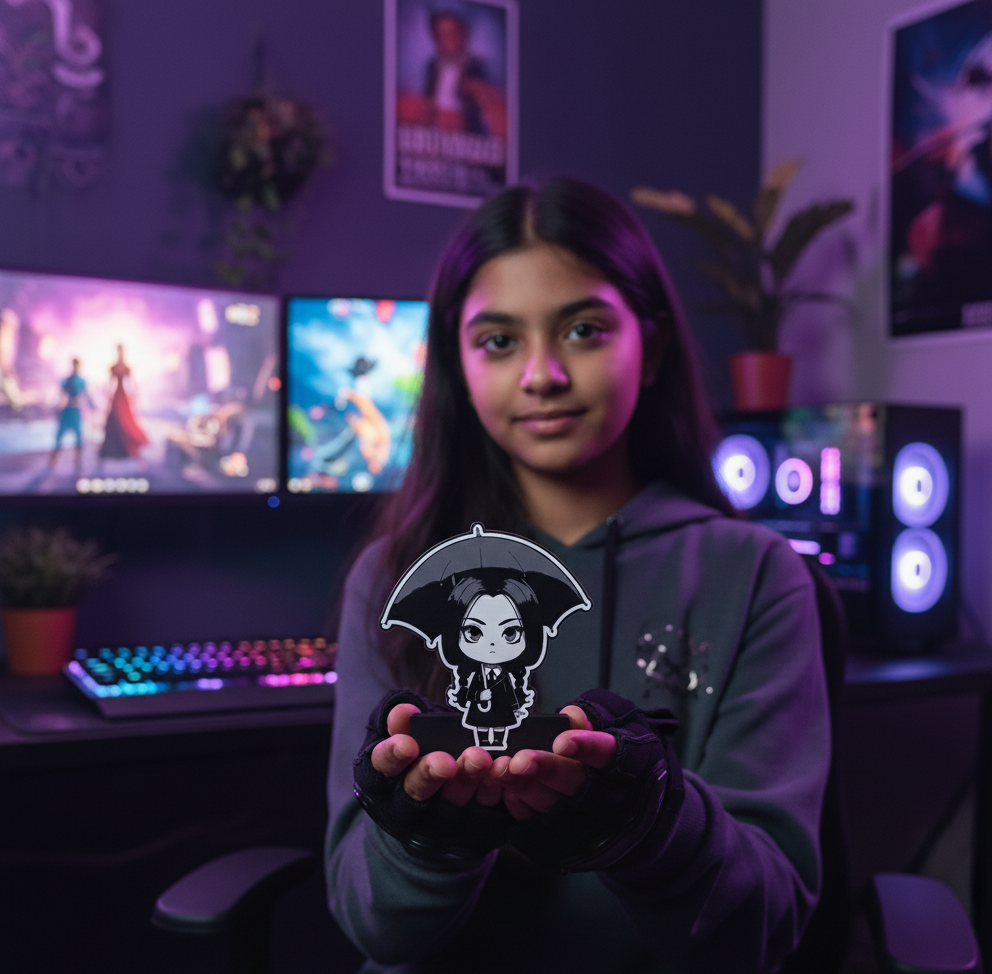 Wednesday Addams Lightbox